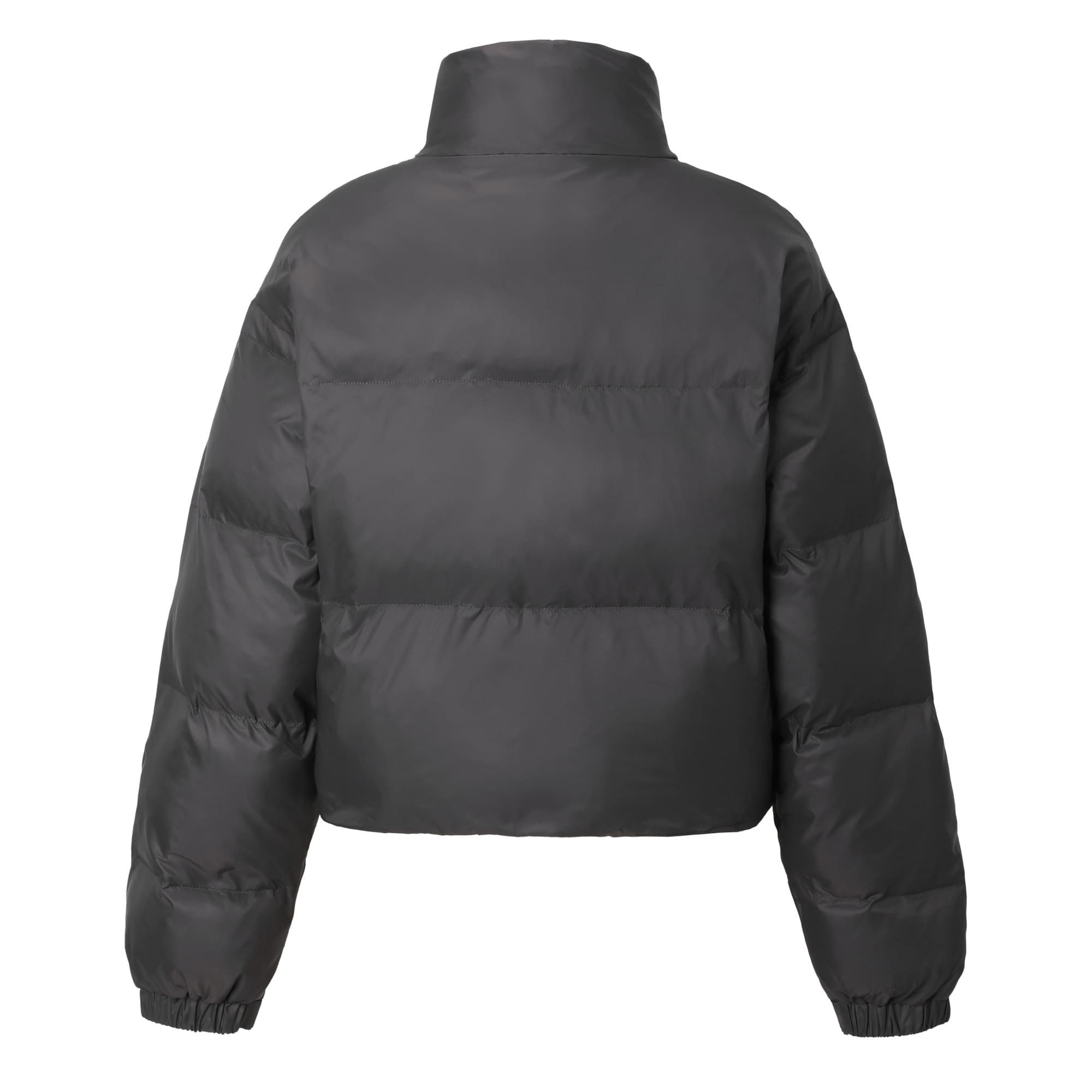 카키포인트(KHAKIPOINT) Stud Padded Jacket (charcoal) - 사이즈
