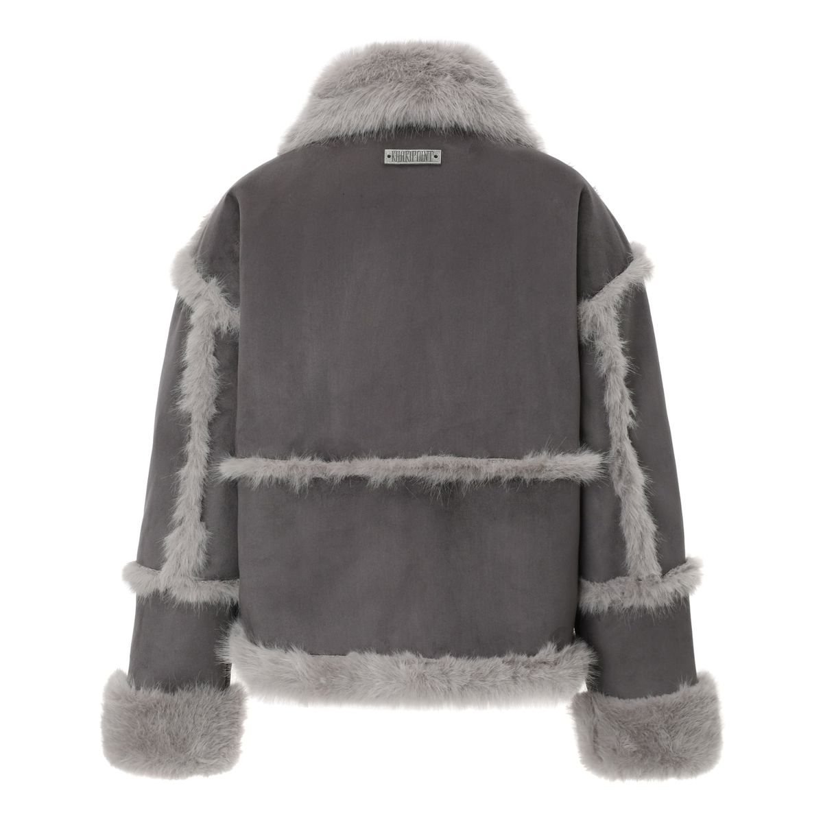 카키포인트(KHAKIPOINT) Shearing Fur Mustang (charcoal)