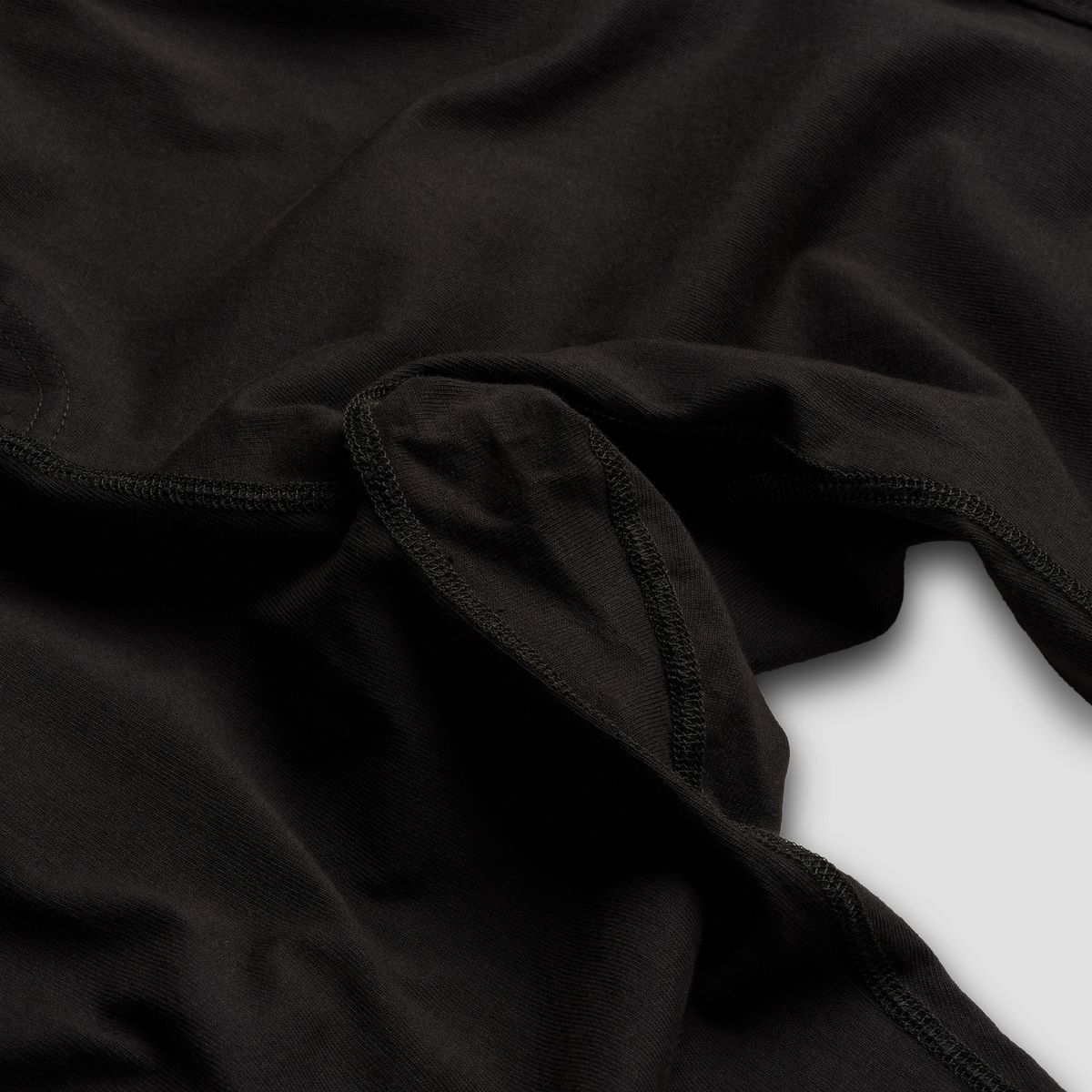 소프트굿즈(SOFT GOODS MFG) 더 헤비웨이트 저지 팬츠, 빈티지블랙