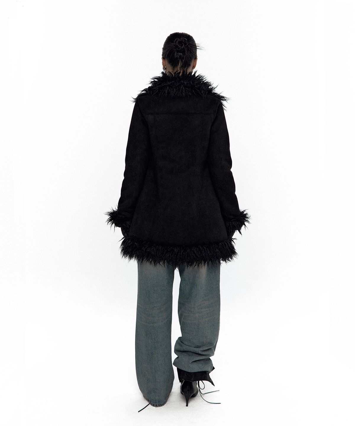 카시코(KASHIKO) Fur Duffle Mustang
