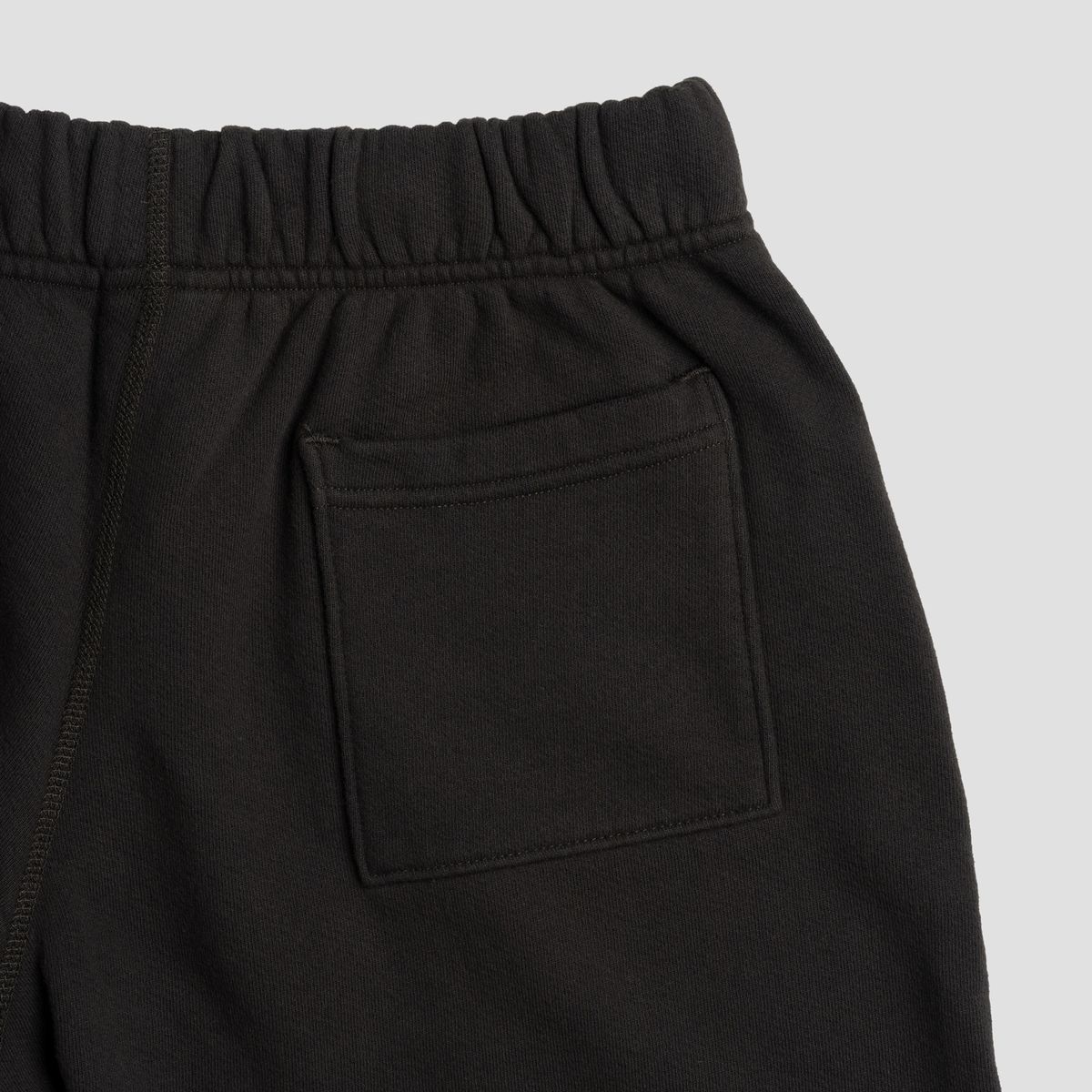 소프트굿즈(SOFT GOODS MFG) 테리 스웻 쇼츠, 빈티지블랙