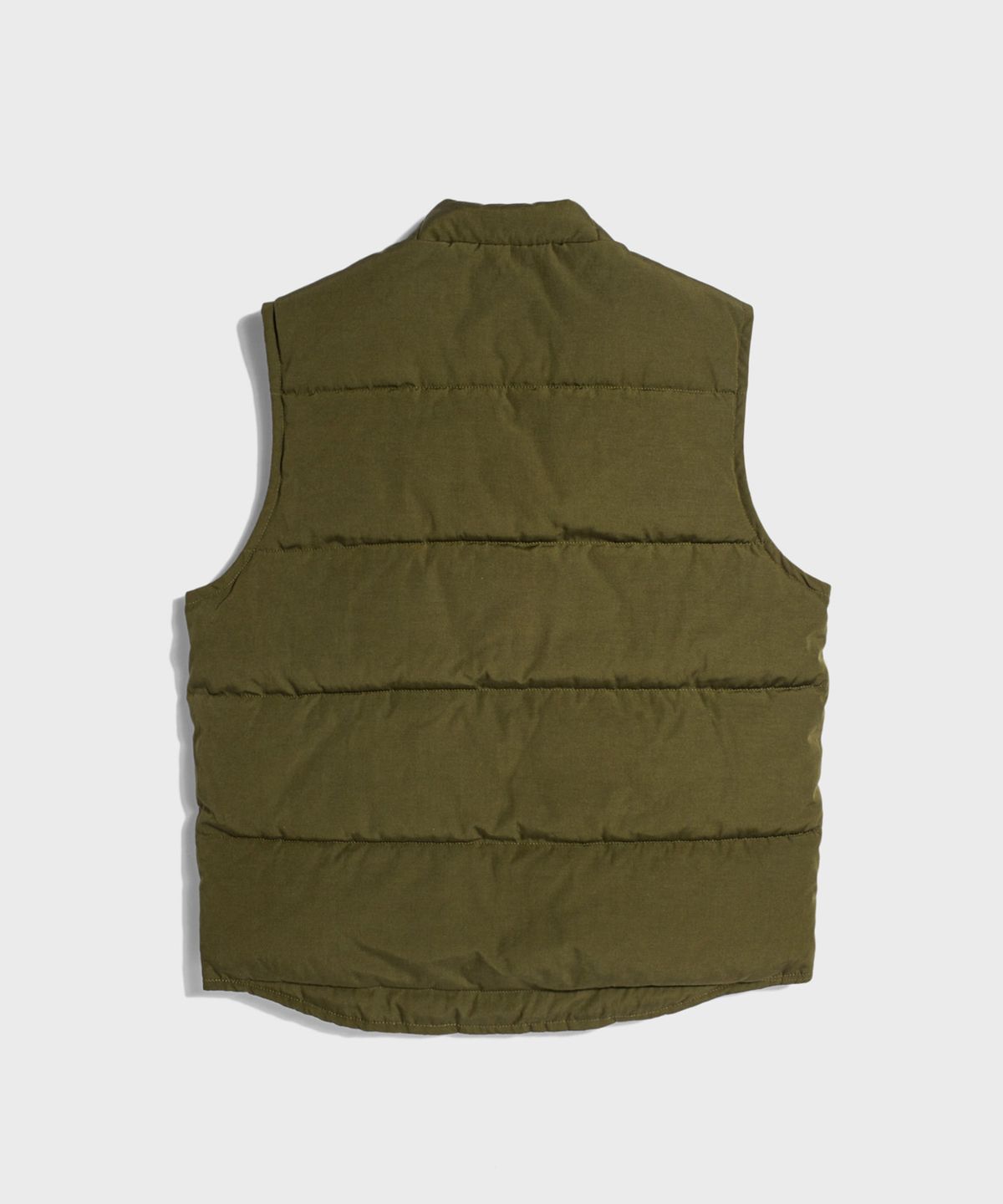 브론슨(BRONSON) Wind Break Quilting Vest Olive