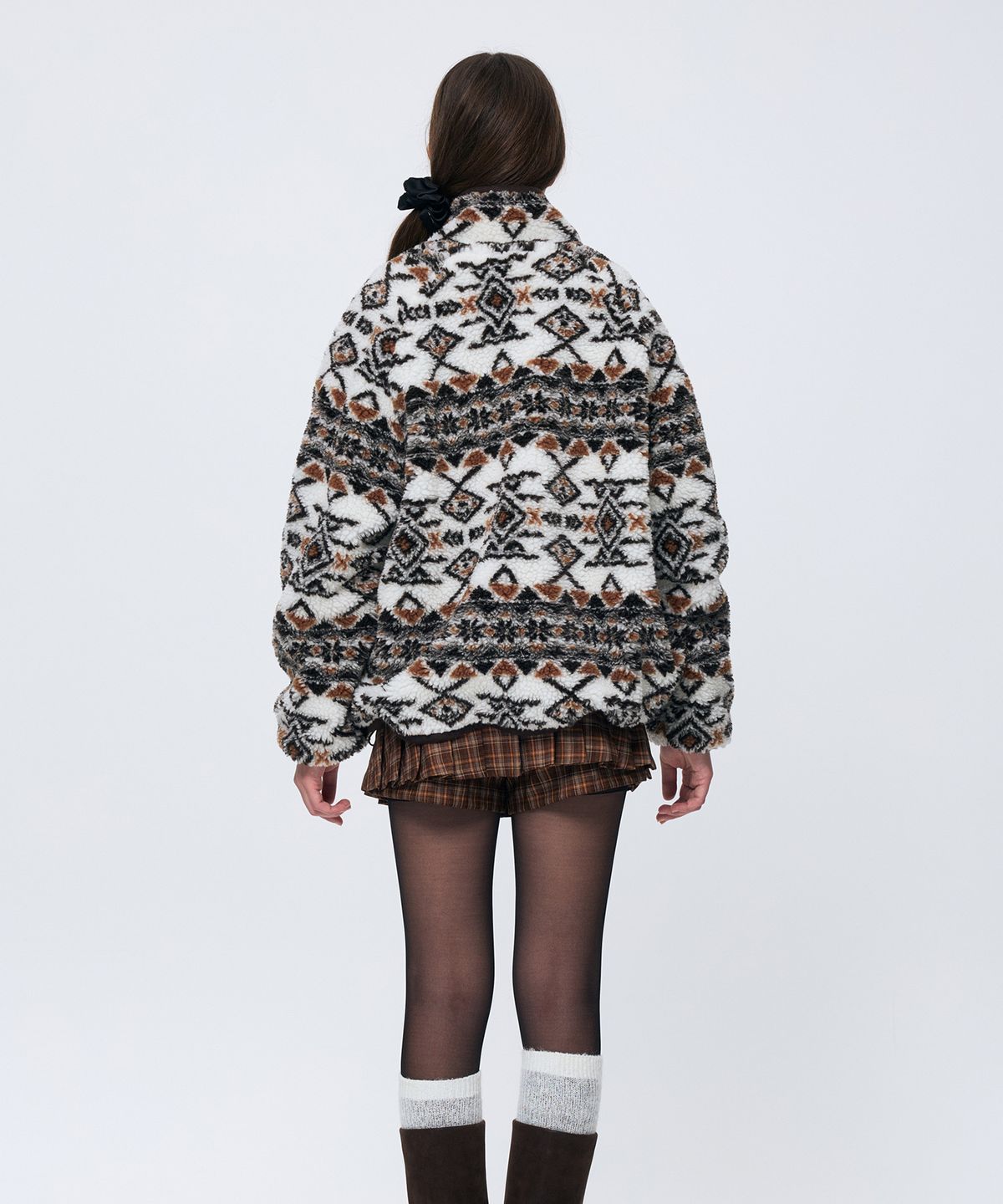 아리킴(ARIKIM) NORDEN FLEECE JACKET / BROWN