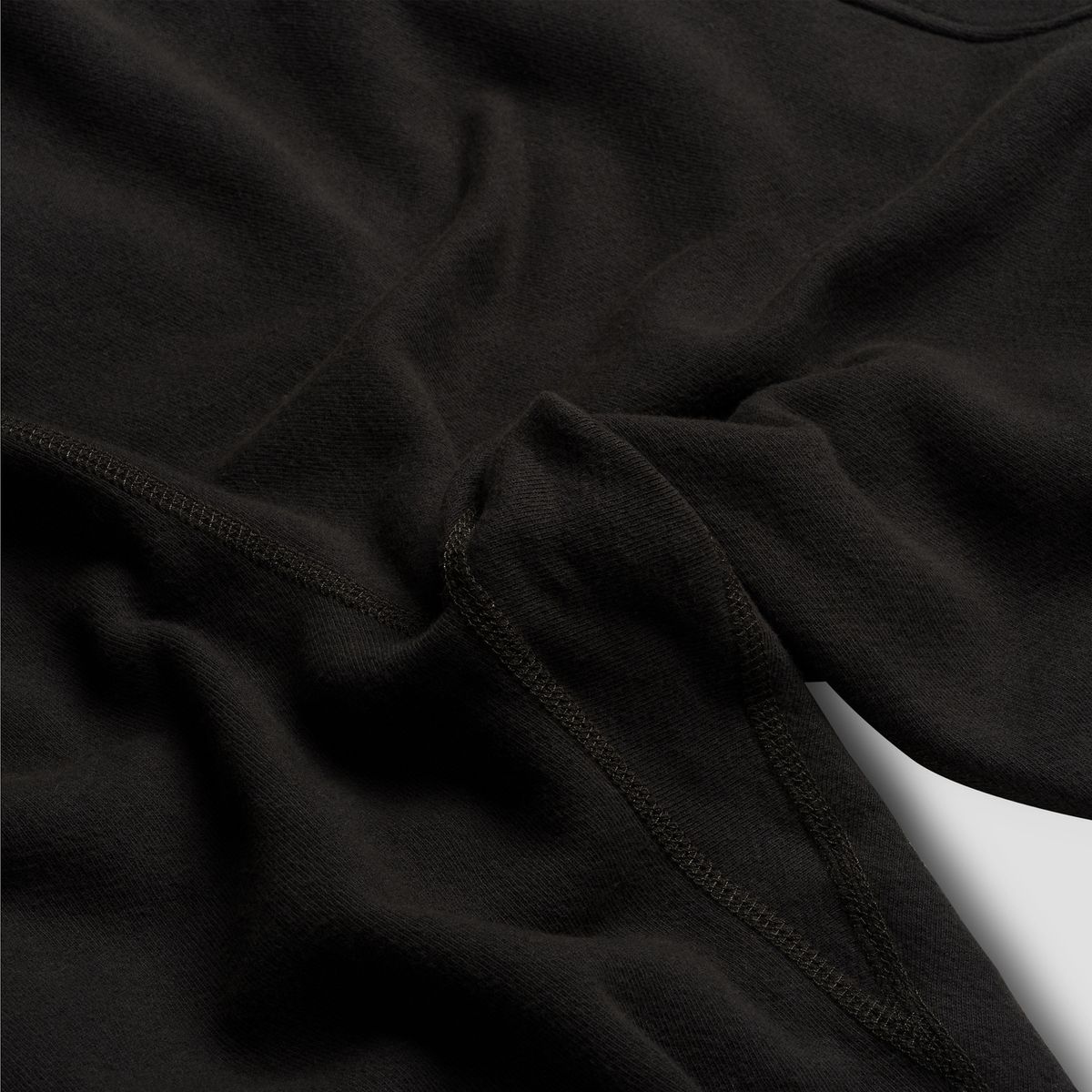 소프트굿즈(SOFT GOODS MFG) 테리 스웻 팬츠, 빈티지블랙