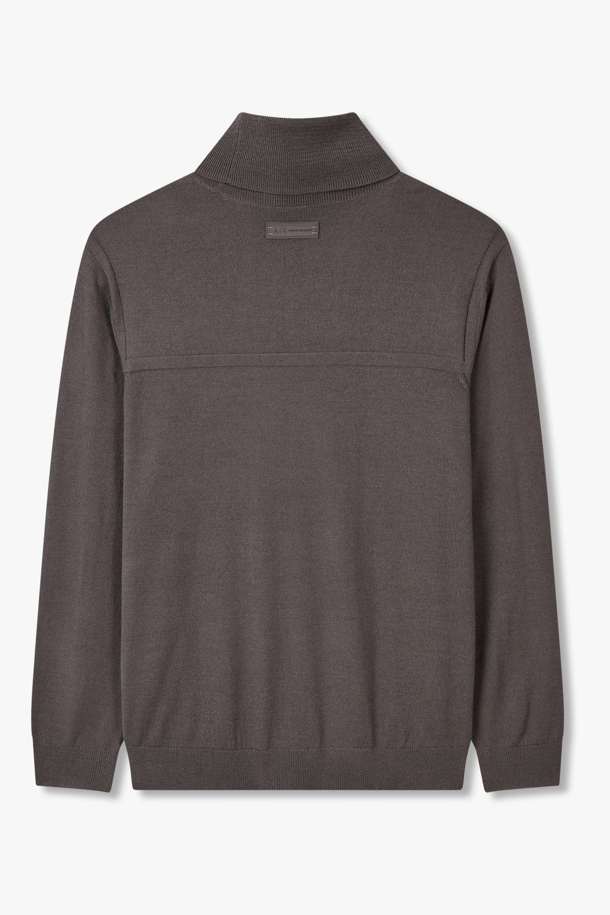 아르마니 익스체인지(ARMANI EXCHANGE) 남성 롱 슬리브 터틀넥 니트 풀오버_웜 그레이 A415332002