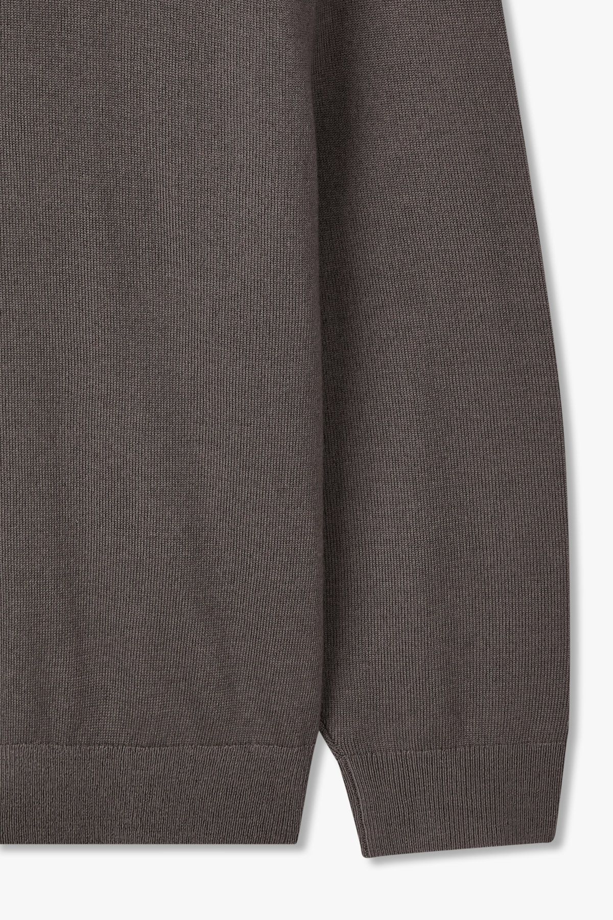 아르마니 익스체인지(ARMANI EXCHANGE) 남성 롱 슬리브 터틀넥 니트 풀오버_웜 그레이 A415332002