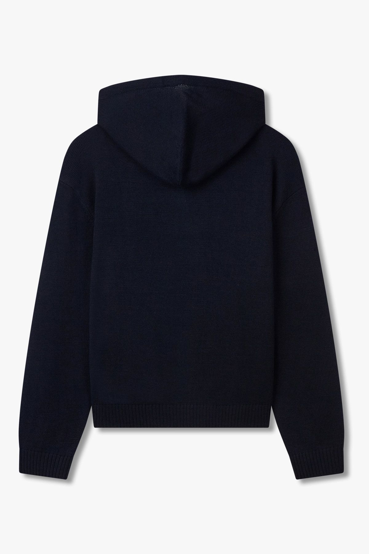 아르마니 익스체인지(ARMANI EXCHANGE) 남성 컬러 블록 후디드 니트 풀오버_다크 네이비 A415332020