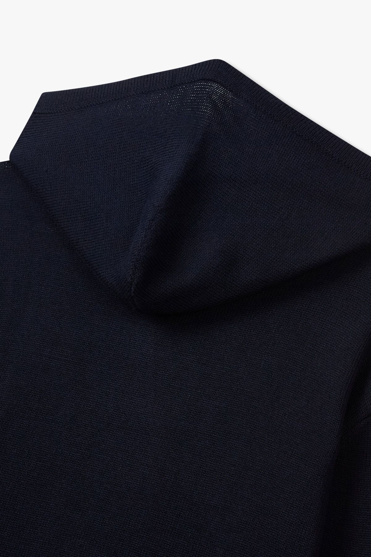 아르마니 익스체인지(ARMANI EXCHANGE) 남성 컬러 블록 후디드 니트 풀오버_다크 네이비 A415332020