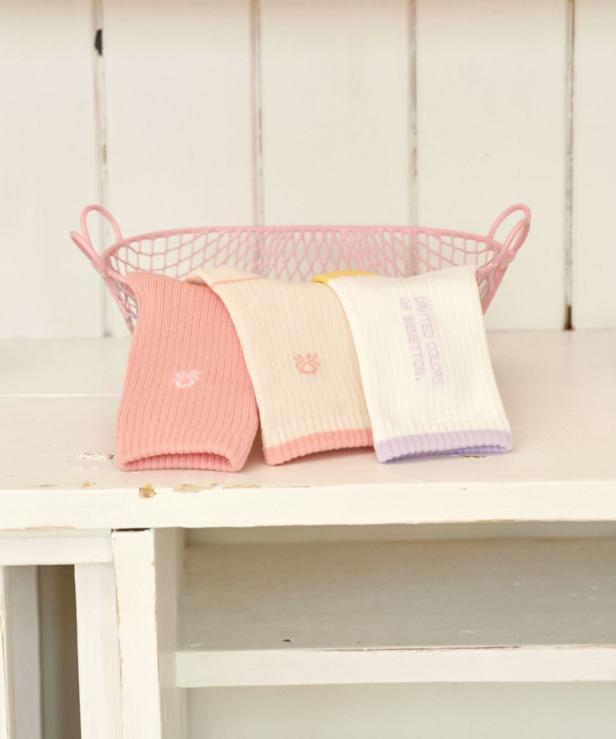 베네통키즈(BENETTONKIDS) 하모니 중목 3족 (2colors)
