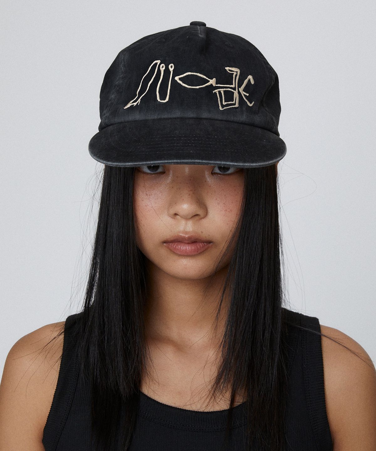 스웨이드(SUADE) EGYPT BALL CAP [BLACK]