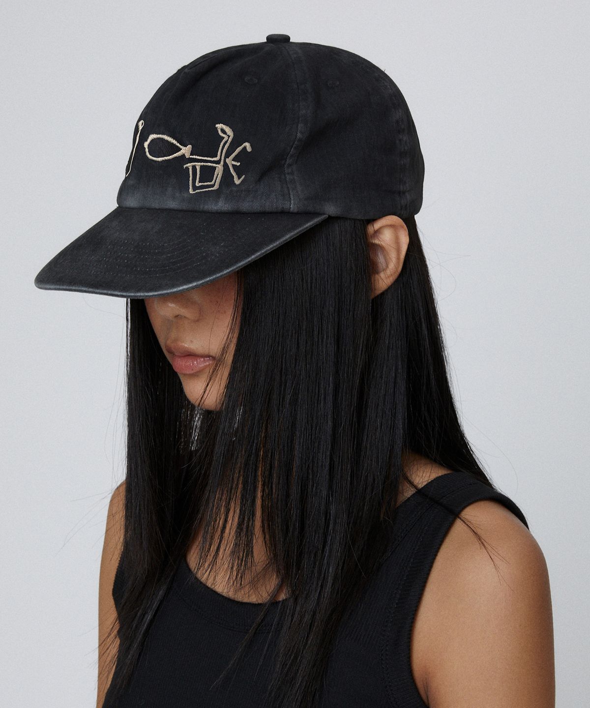 스웨이드(SUADE) EGYPT BALL CAP [BLACK]