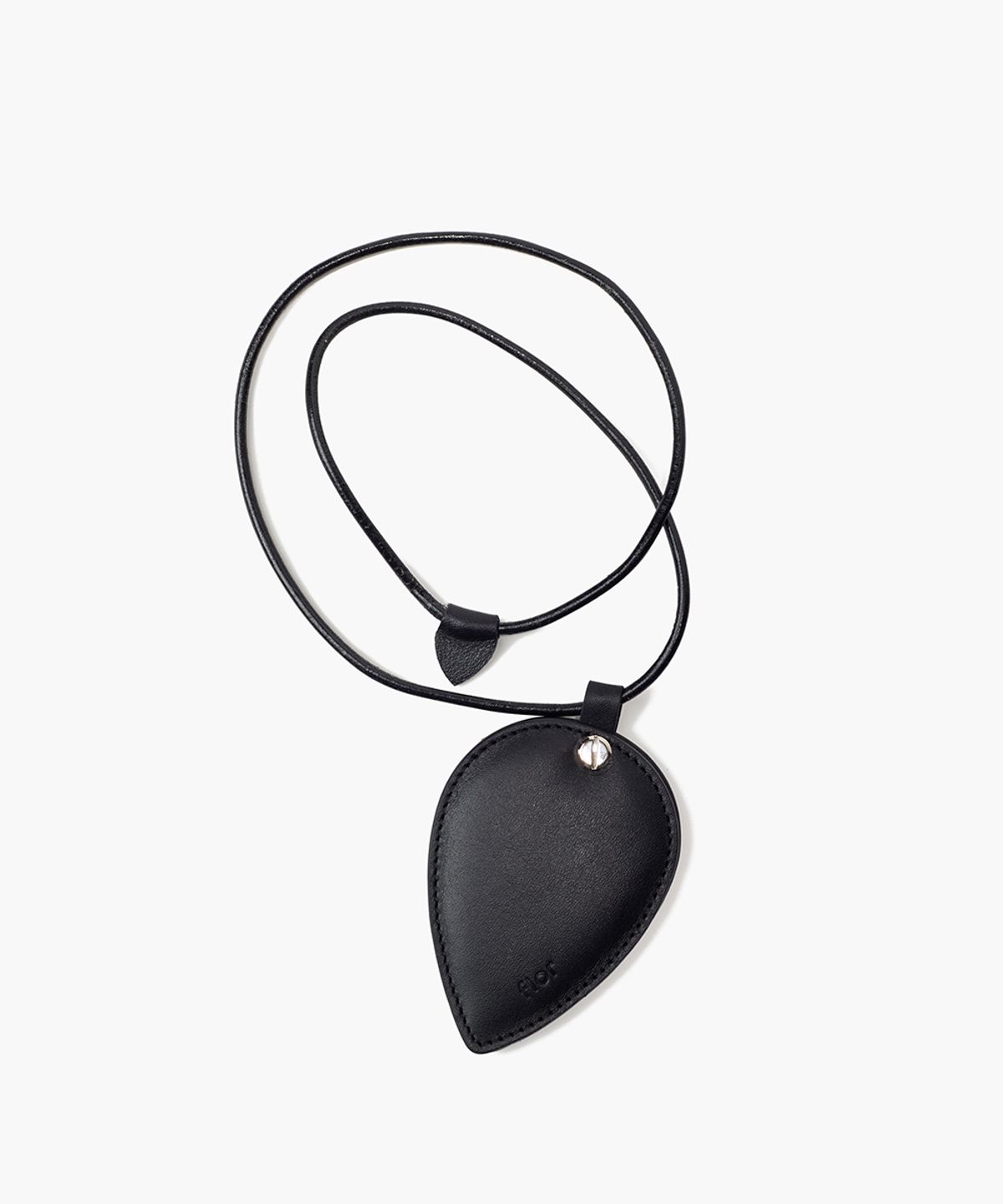 플로르(FLOR) 리프 미러 키링 Leaf Mirror Keyring Black