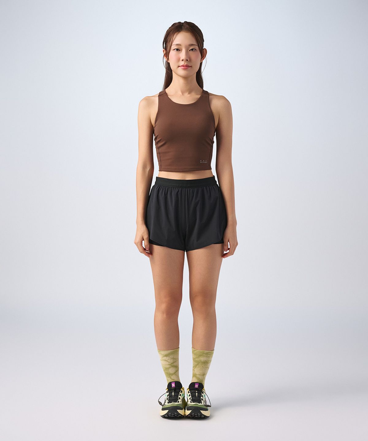 무신사 스탠다드 스포츠(MUSINSA STANDARD SPORTS) 무브텐션 크롭 브라탑 우먼 (2color)