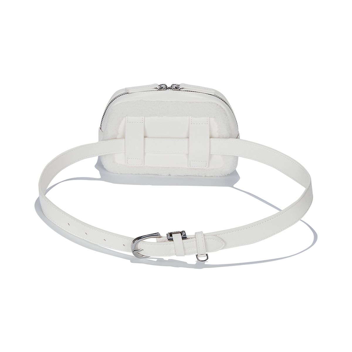 말본 골프(MALBON GOLF) 말본 여성 퍼 벨트백 IVORY (WOMEN)
