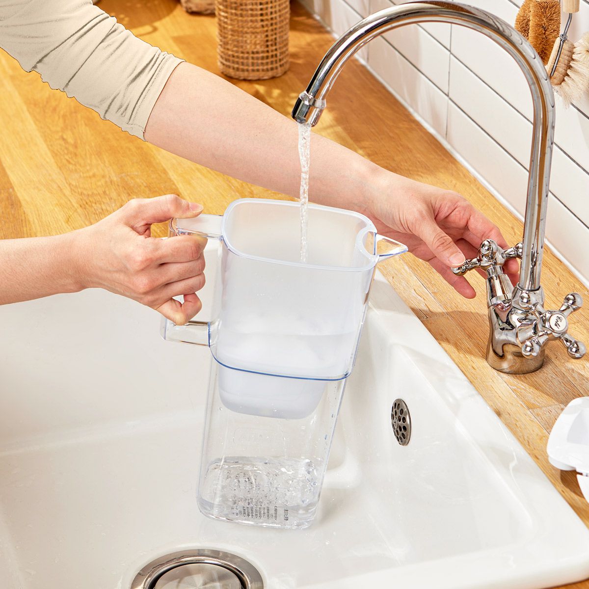 브리타(BRITA) 정수기 리켈리 2.2L + 총필터 4입
