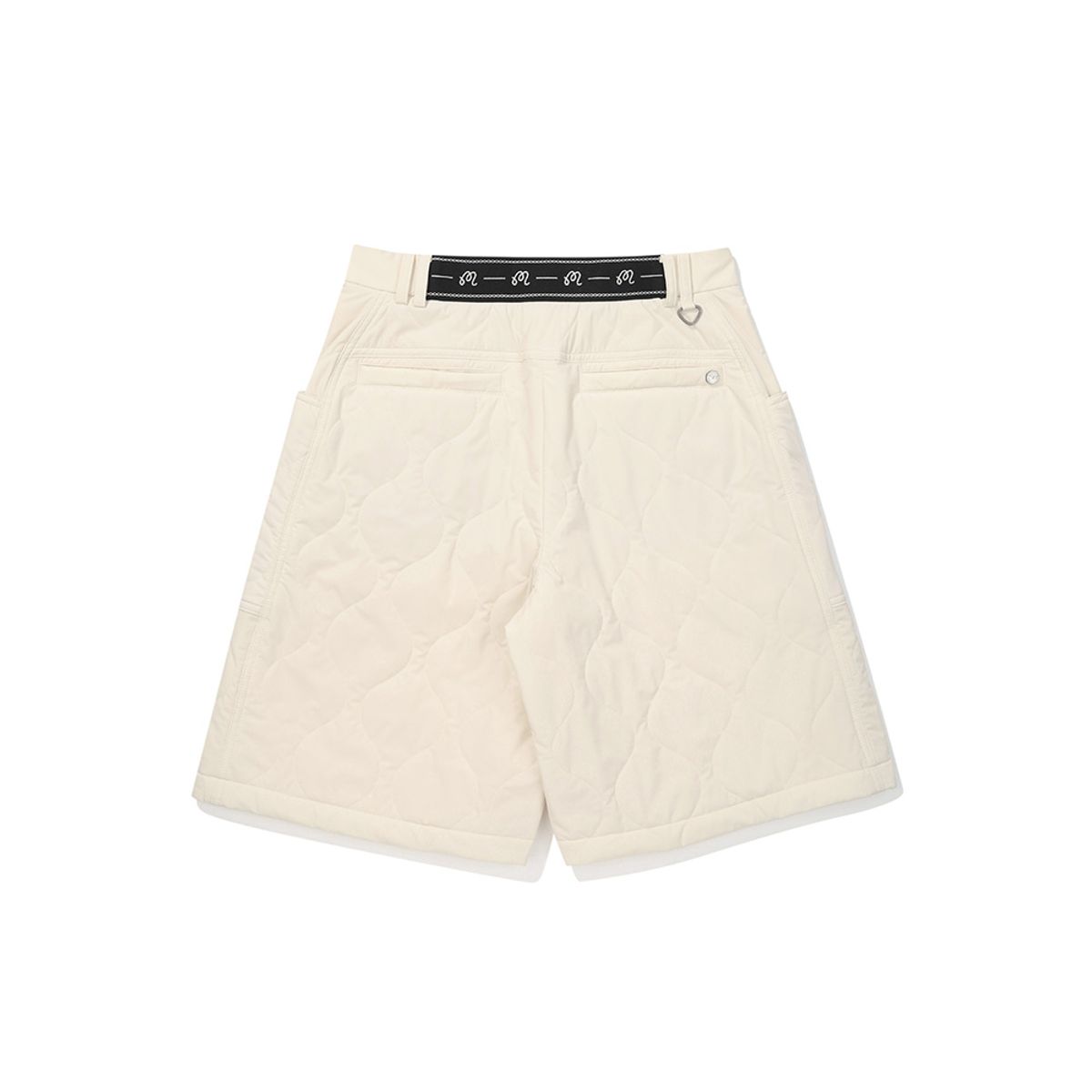 말본 골프(MALBON GOLF) 여성 5부 인슐레이션 하프팬츠 CREAM (WOMAN)