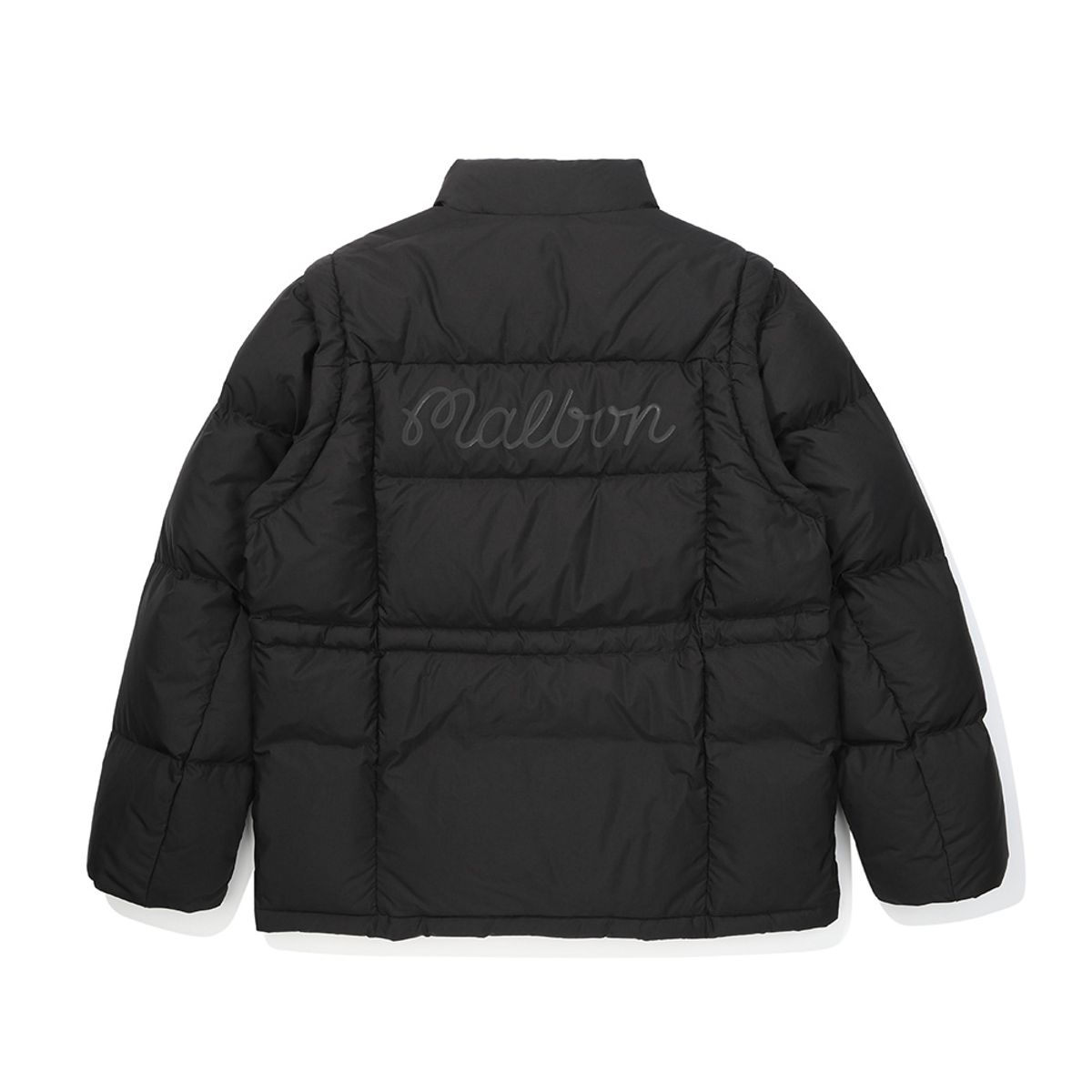 말본 골프(MALBON GOLF) 버킷 포인트 푸퍼 다운 자켓 BLACK (MAN)