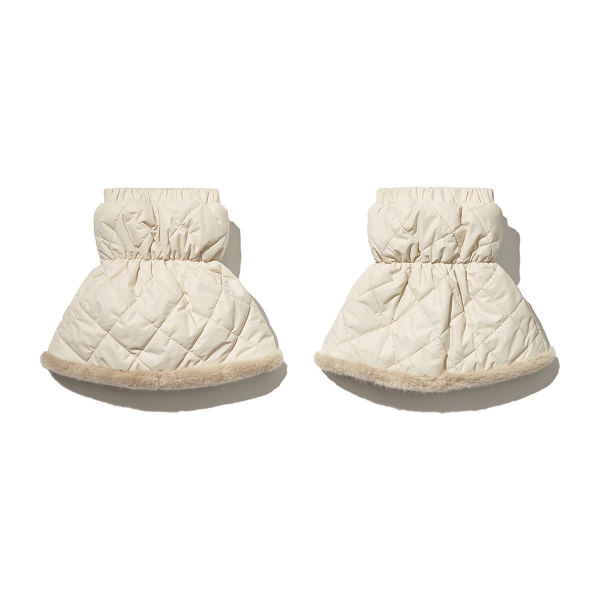 말본 골프(MALBON GOLF) 말본 여성 리버시블 레그 워머 BEIGE (WOMAN)