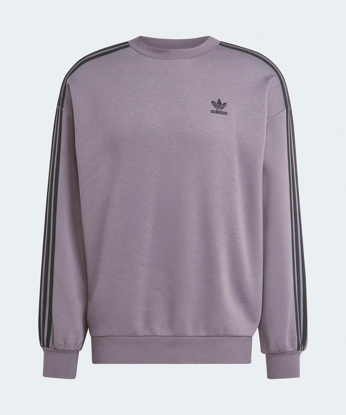 아디다스(ADIDAS) 오버사이즈 크루 스웨트셔츠 - 그레이:블랙 / JY1402