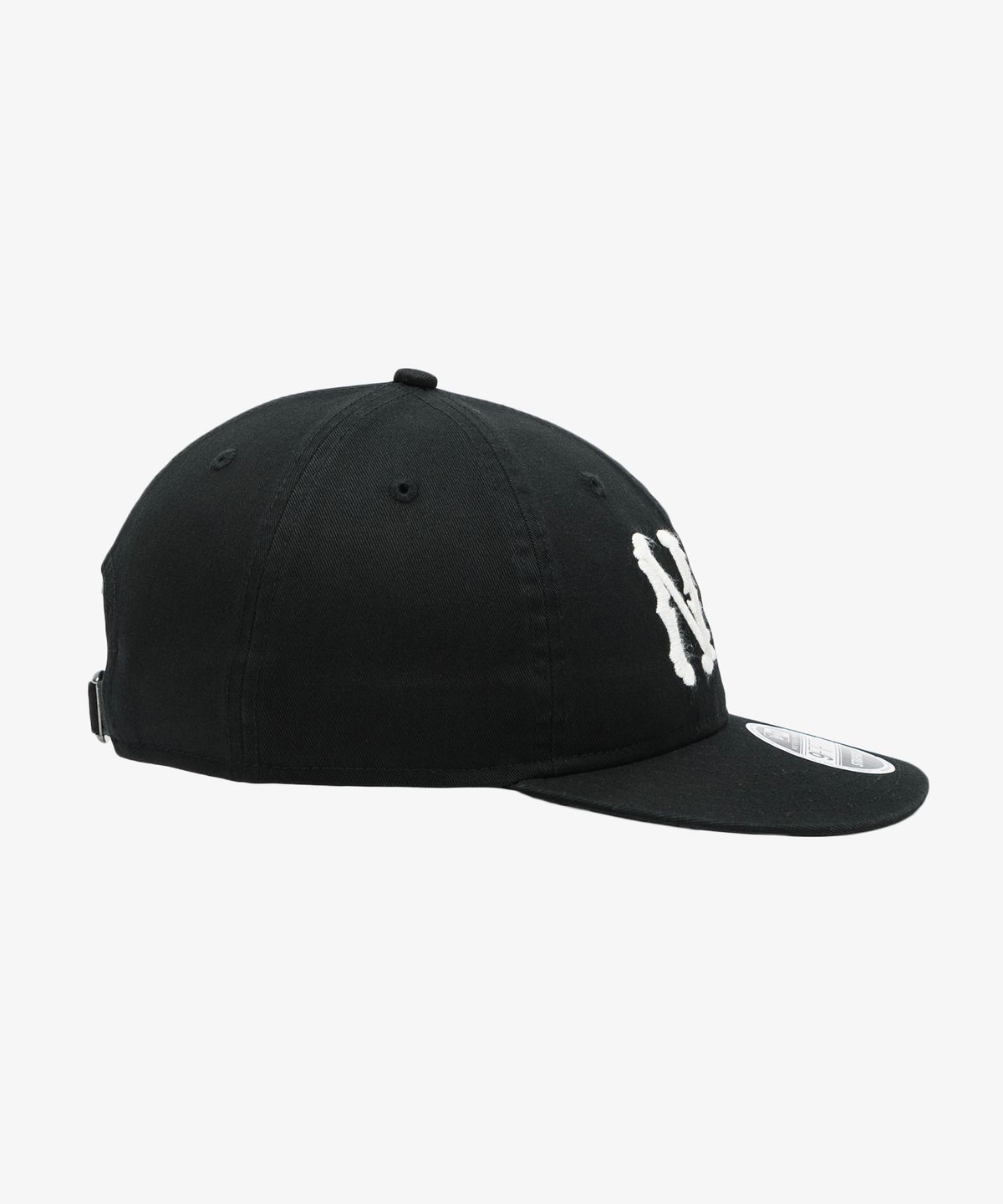 뉴에라(NEW ERA) MLB 쿠퍼스타운 뉴욕 양키스 하이랜더스 레트로 크라운 스트랩백 블랙