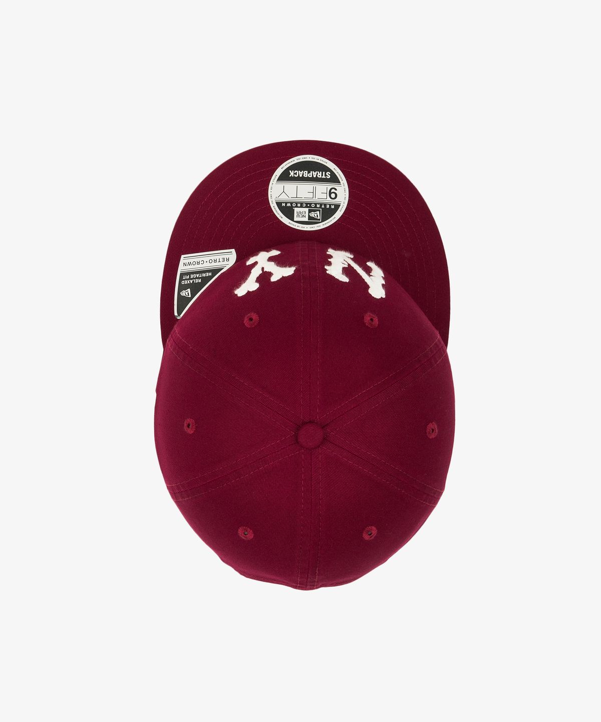 뉴에라(NEW ERA) MLB 쿠퍼스타운 뉴욕 양키스 하이랜더스 레트로 크라운 스트랩백 레드