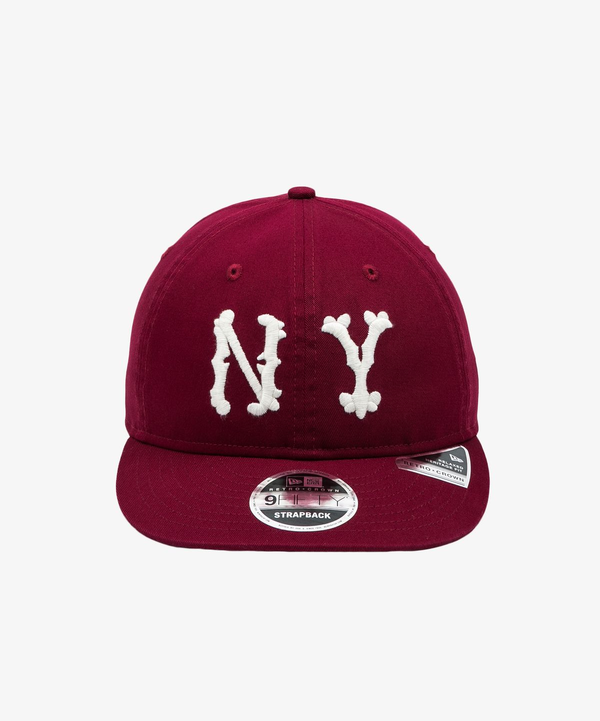 뉴에라(NEW ERA) MLB 쿠퍼스타운 뉴욕 양키스 하이랜더스 레트로 크라운 스트랩백 레드