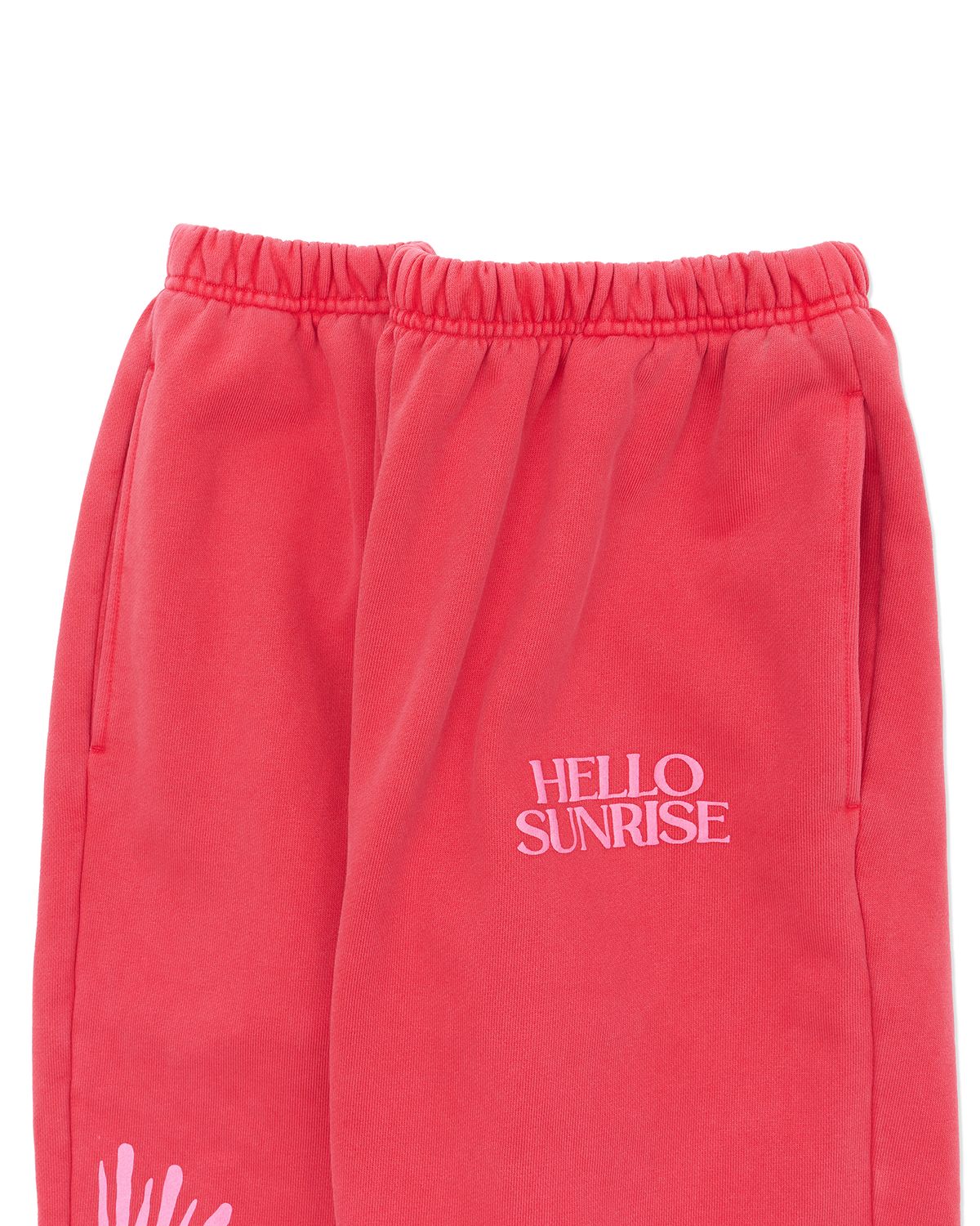 헬로 선라이즈(HELLO SUNRISE) HS OG Logo Sweatpants_VTG Pink