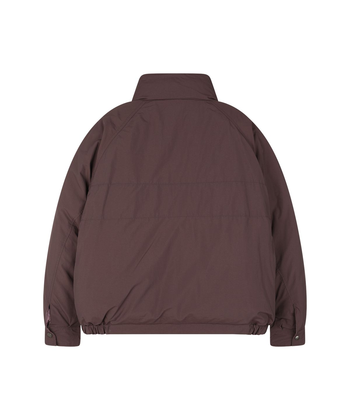 선데이후르츠마켓(SUNDAY FRUIT MARKET) CHECK REVERSIBLE DOWN PUFFER PURPLE