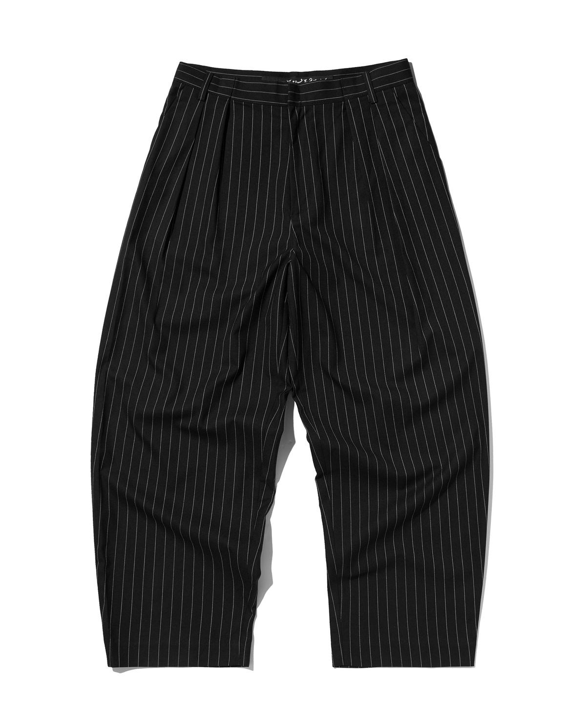 스웨이드(SUADE) WIDE STRIPE SLACKS [BLACK]