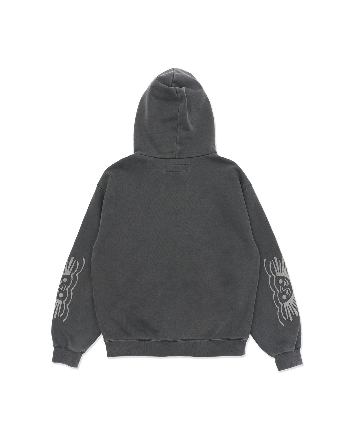 헬로 선라이즈(HELLO SUNRISE) HS OG Logo Hoodie_VTG Charcoal