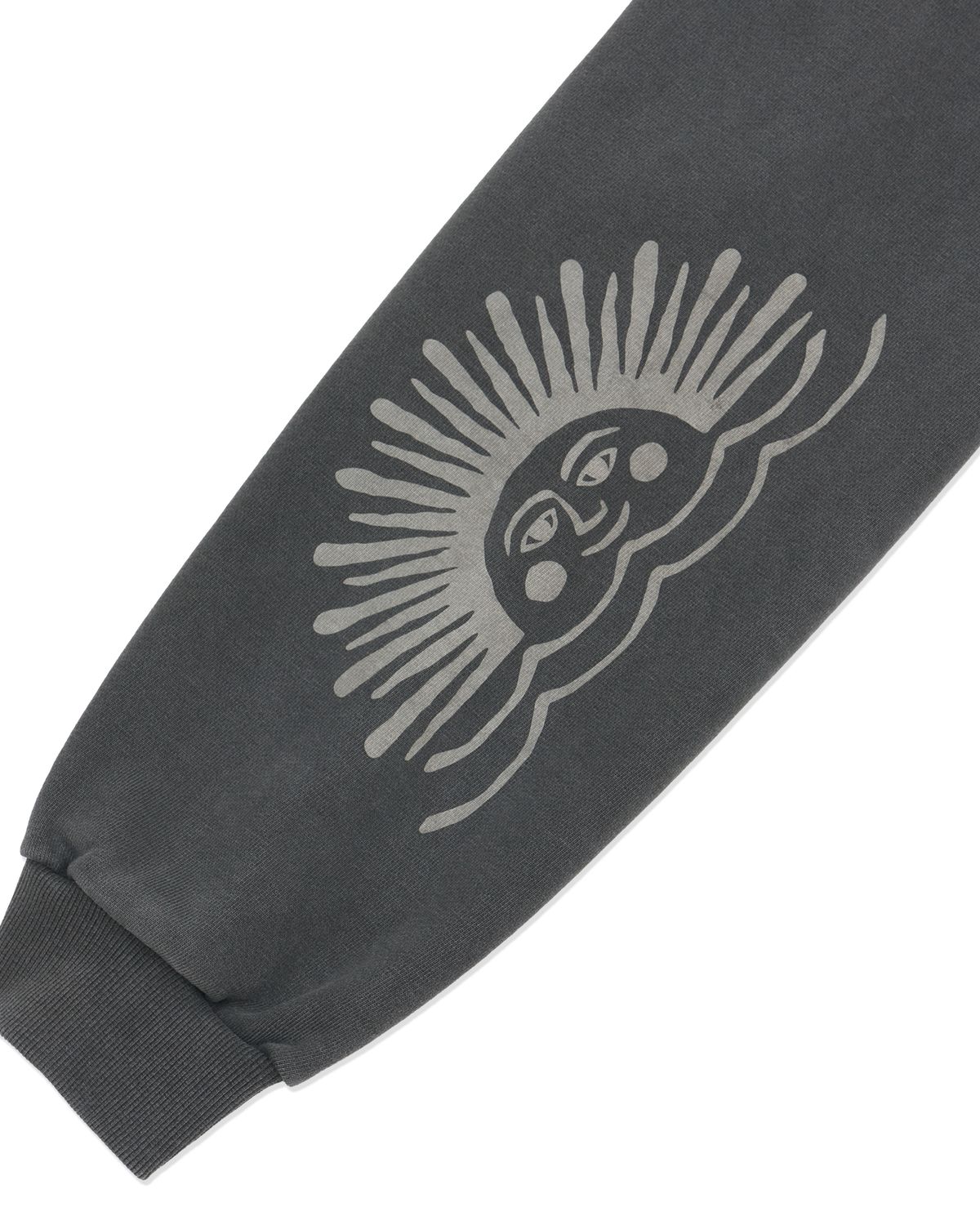 헬로 선라이즈(HELLO SUNRISE) HS OG Logo Hoodie_VTG Charcoal
