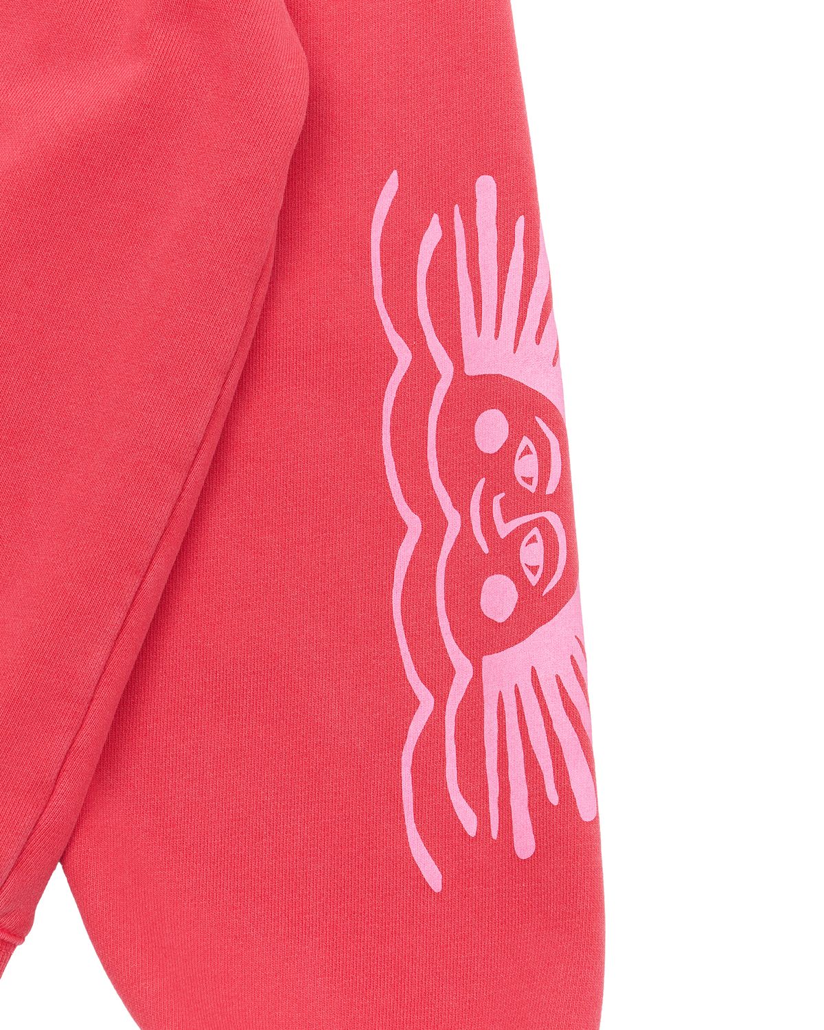 헬로 선라이즈(HELLO SUNRISE) HS OG Logo Hoodie_VTG Pink