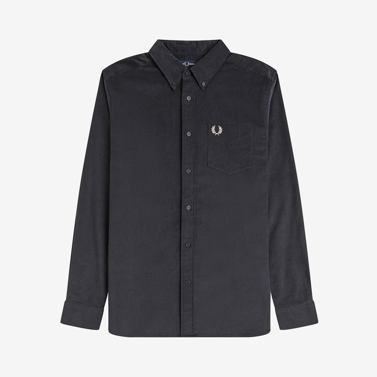 프레드페리(FRED PERRY) [Sharp] 니들 코듀로이 셔츠 - 앵커 그레이 AFPM2531737-297