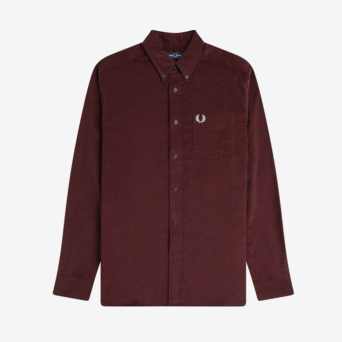 프레드페리(FRED PERRY) [Sharp] 니들 코듀로이 셔츠 - 옥스블러드 AFPM2531737-597