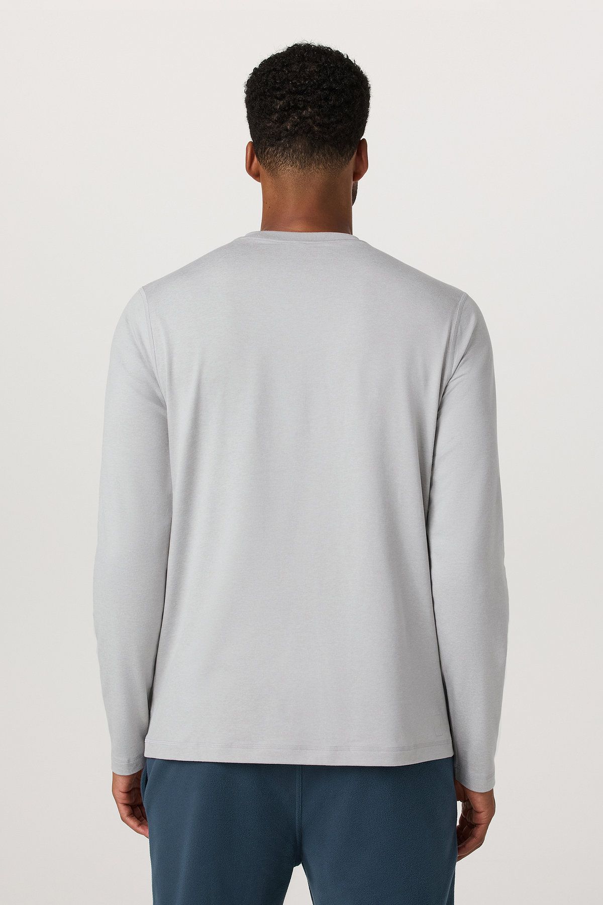 뷰오리(VUORI) [남성] L/S 폰토 퍼포먼스 티_그레이 VR15320008