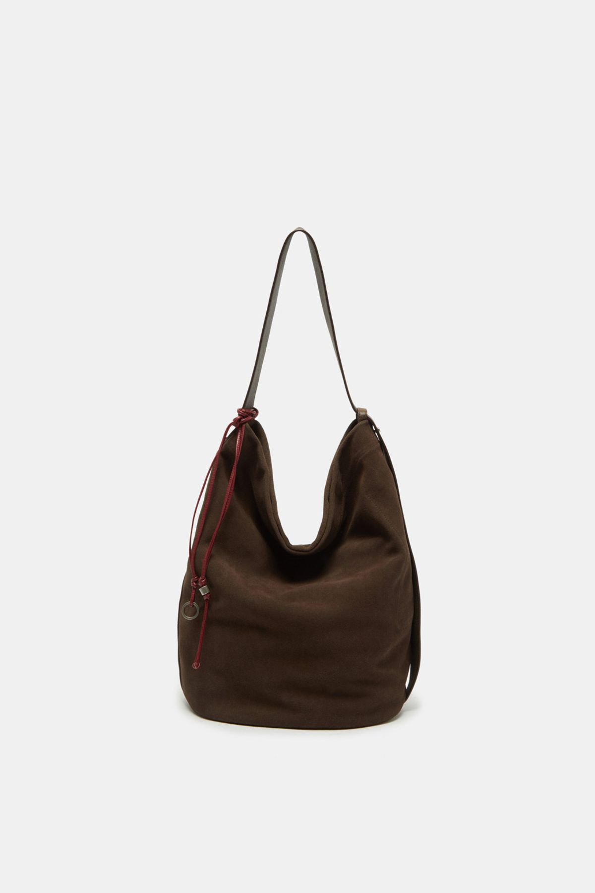 쿠론(COURONNE) Haru Shoulder 24 Suede_RDBSX26111BRD