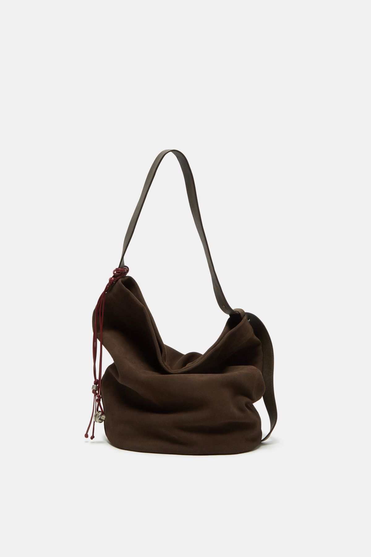 쿠론(COURONNE) Haru Shoulder 24 Suede_RDBSX26111BRD