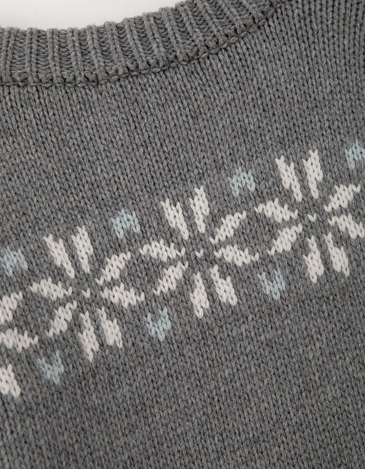 썸웨어버터(SOMEWHEREBUTTER) Penguin Wool Sweater - Grey