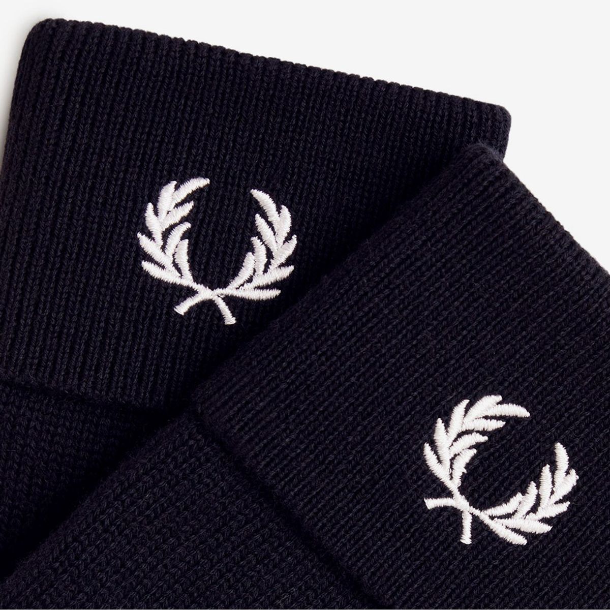 프레드페리(FRED PERRY) 클래식 울 글러브 - 네이비/스노우화이트 CFPU2531139-T05