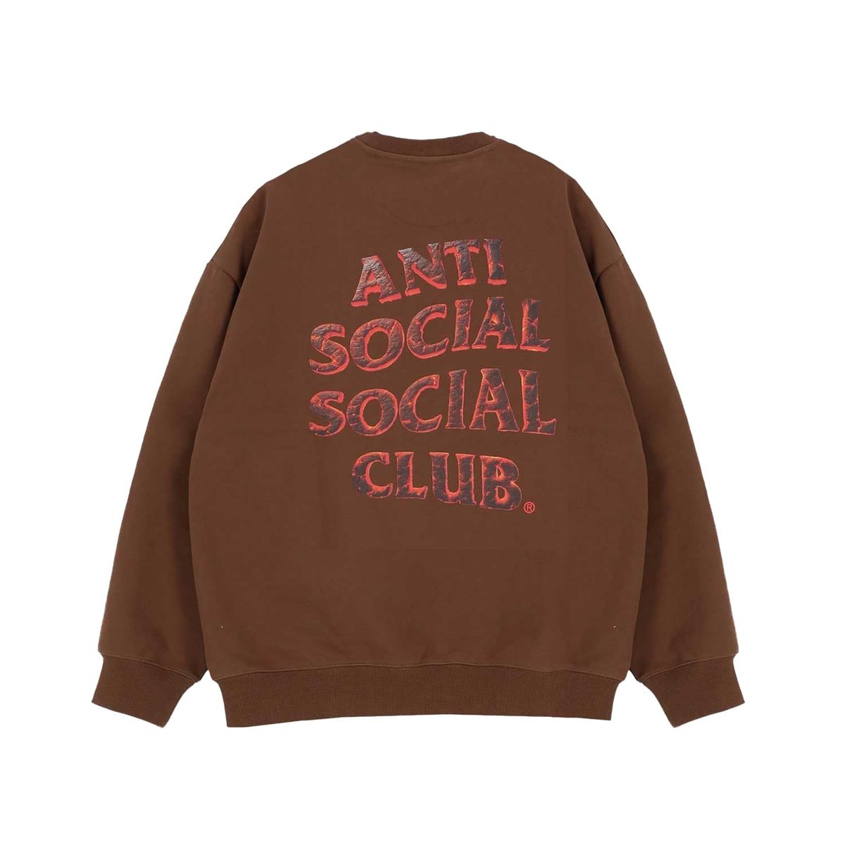 안티 소셜 소셜 클럽(ANTI SOCIAL SOCIAL CLUB) 라바 크루넥 브라운