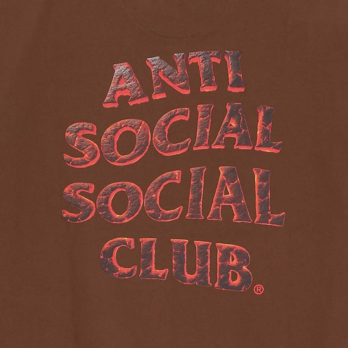 안티 소셜 소셜 클럽(ANTI SOCIAL SOCIAL CLUB) 라바 크루넥 브라운