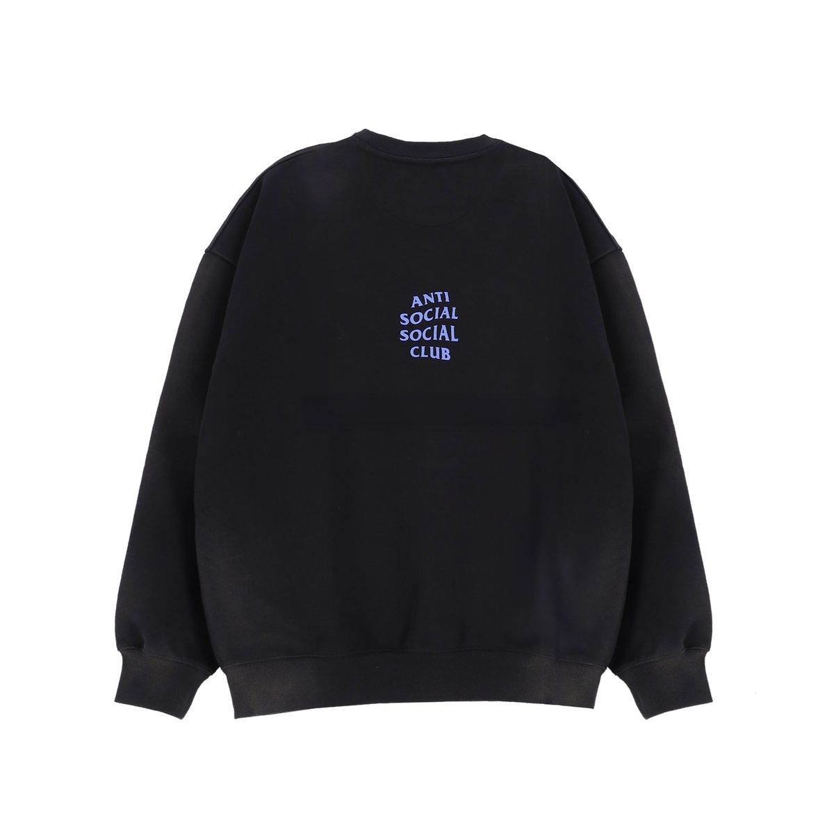 안티 소셜 소셜 클럽(ANTI SOCIAL SOCIAL CLUB) 빈티지 썬더 크루넥 블랙