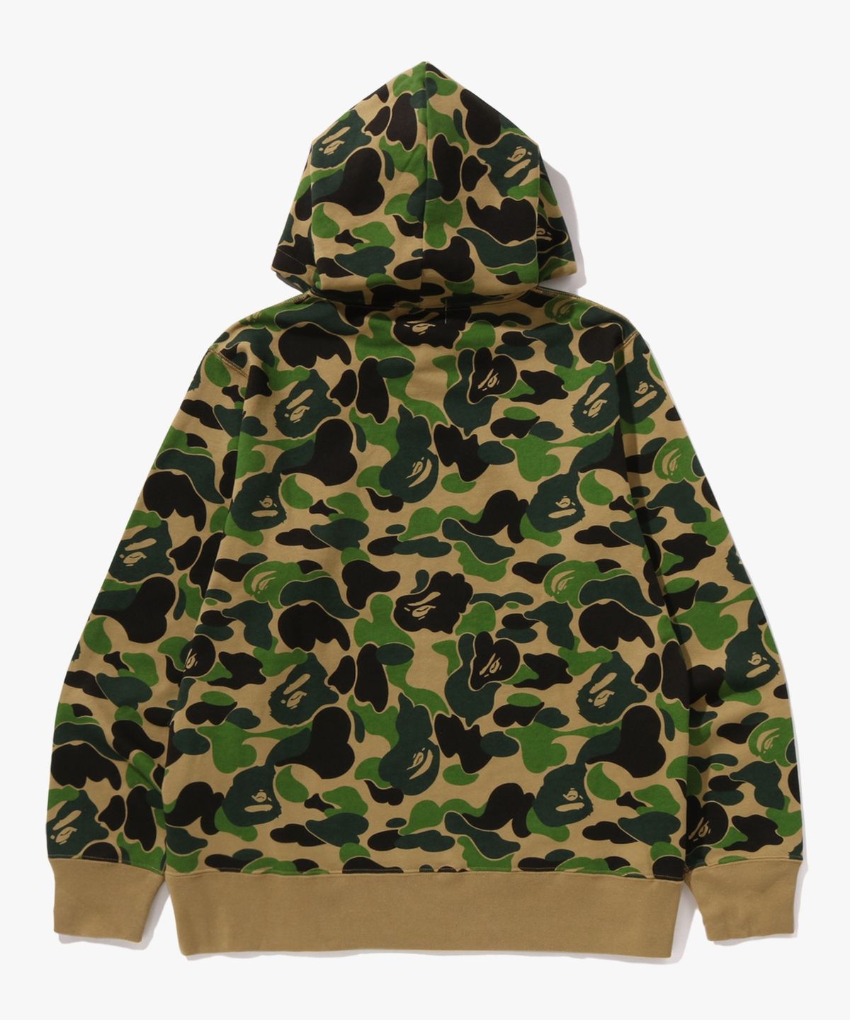 베이프(BAPE) ABC 카모 BY BATHING APE 풀오버 후드(M) GREEN