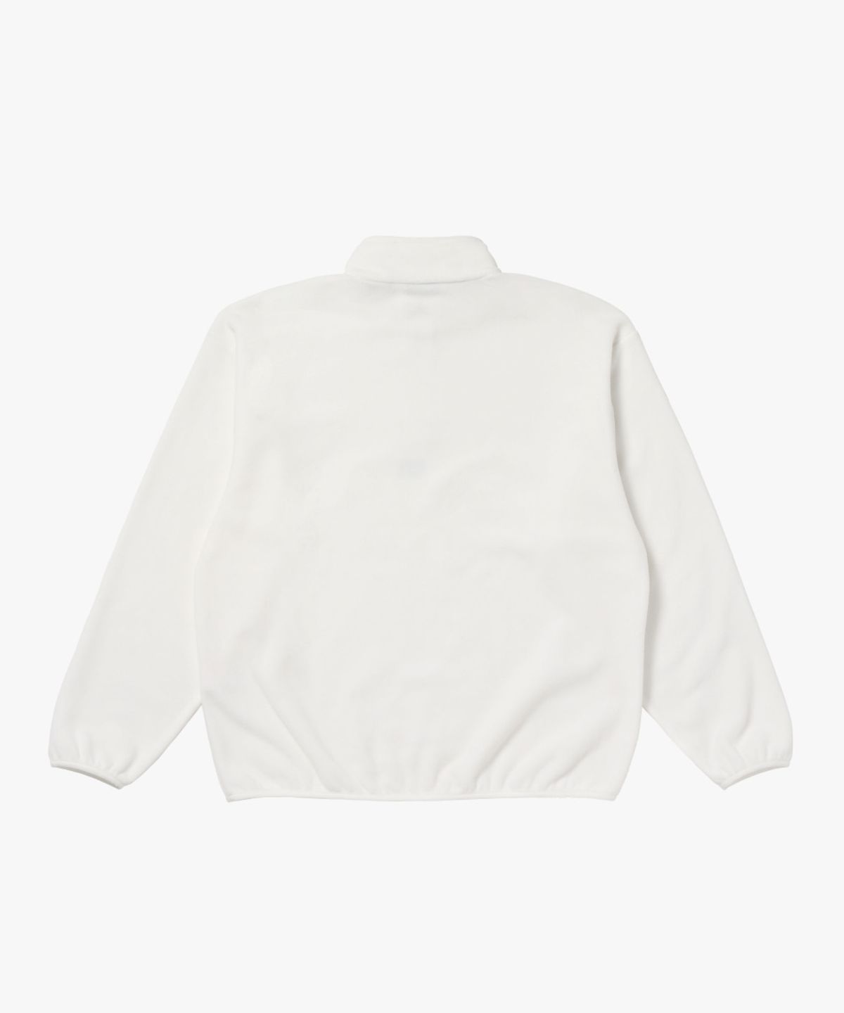 골스튜디오(GOALSTUDIO) ESSENTIAL MICROFLEECE QUARTER ZIP-UP TEE-OFF WHITE