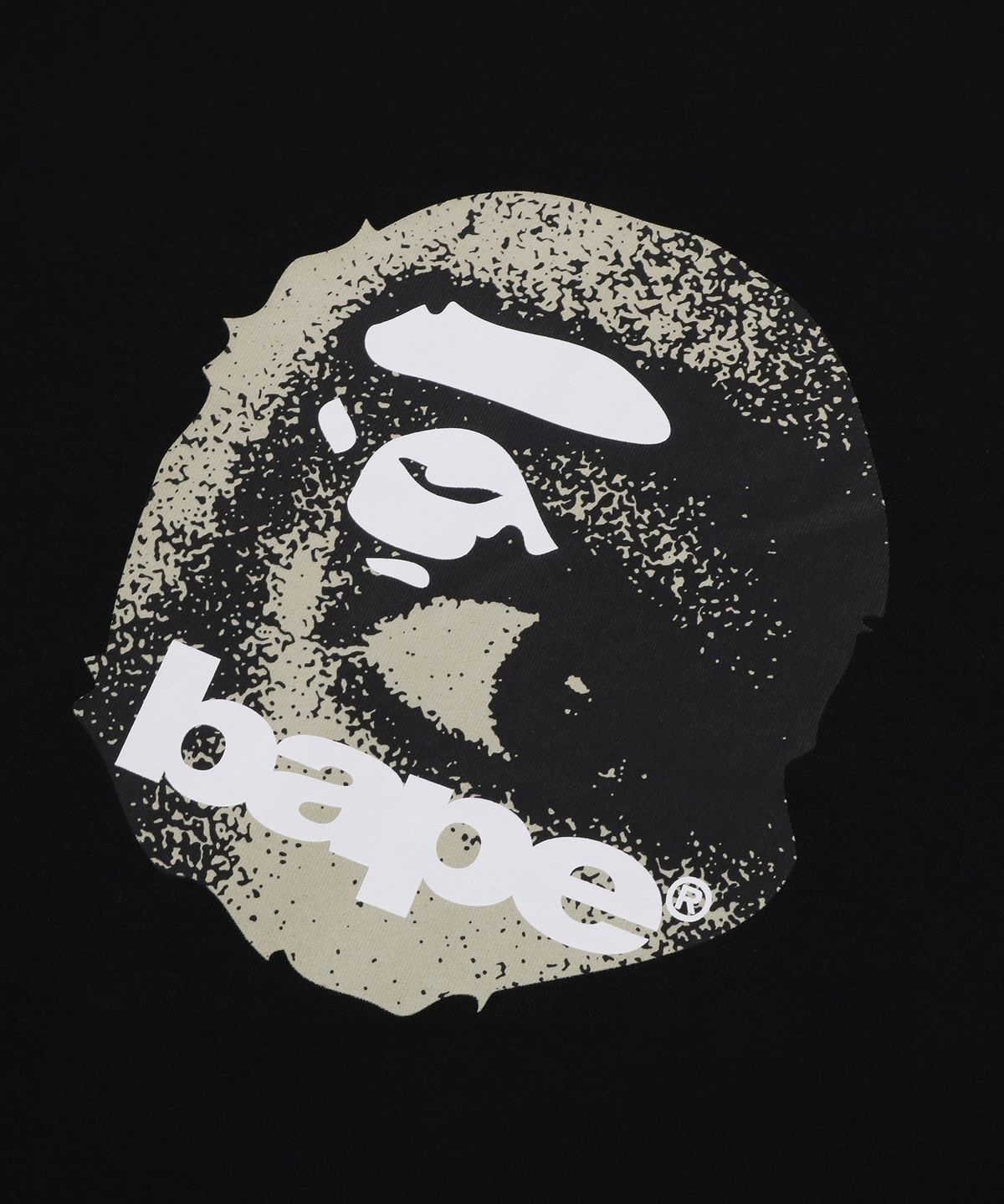 베이프(BAPE) 메이프 헤드 릴렉스드 핏 티셔츠(M) BLACK