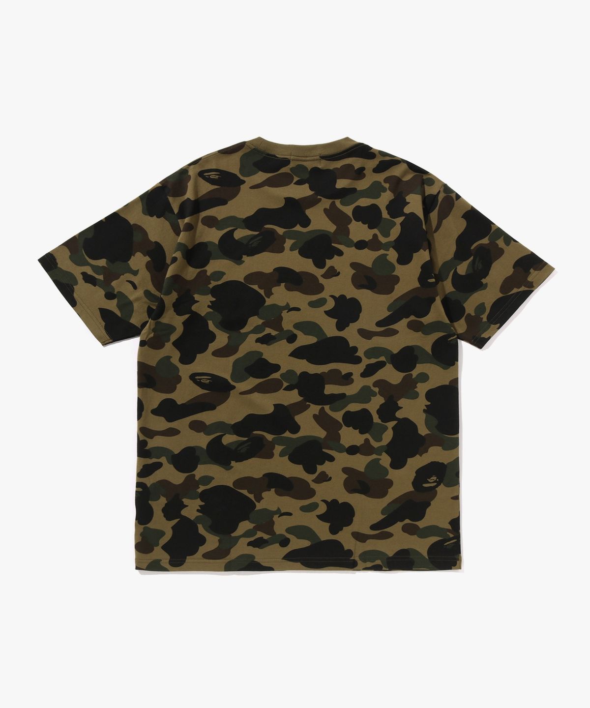 베이프(BAPE) 퍼스트 카모 콜리지 티셔츠(M) GREEN