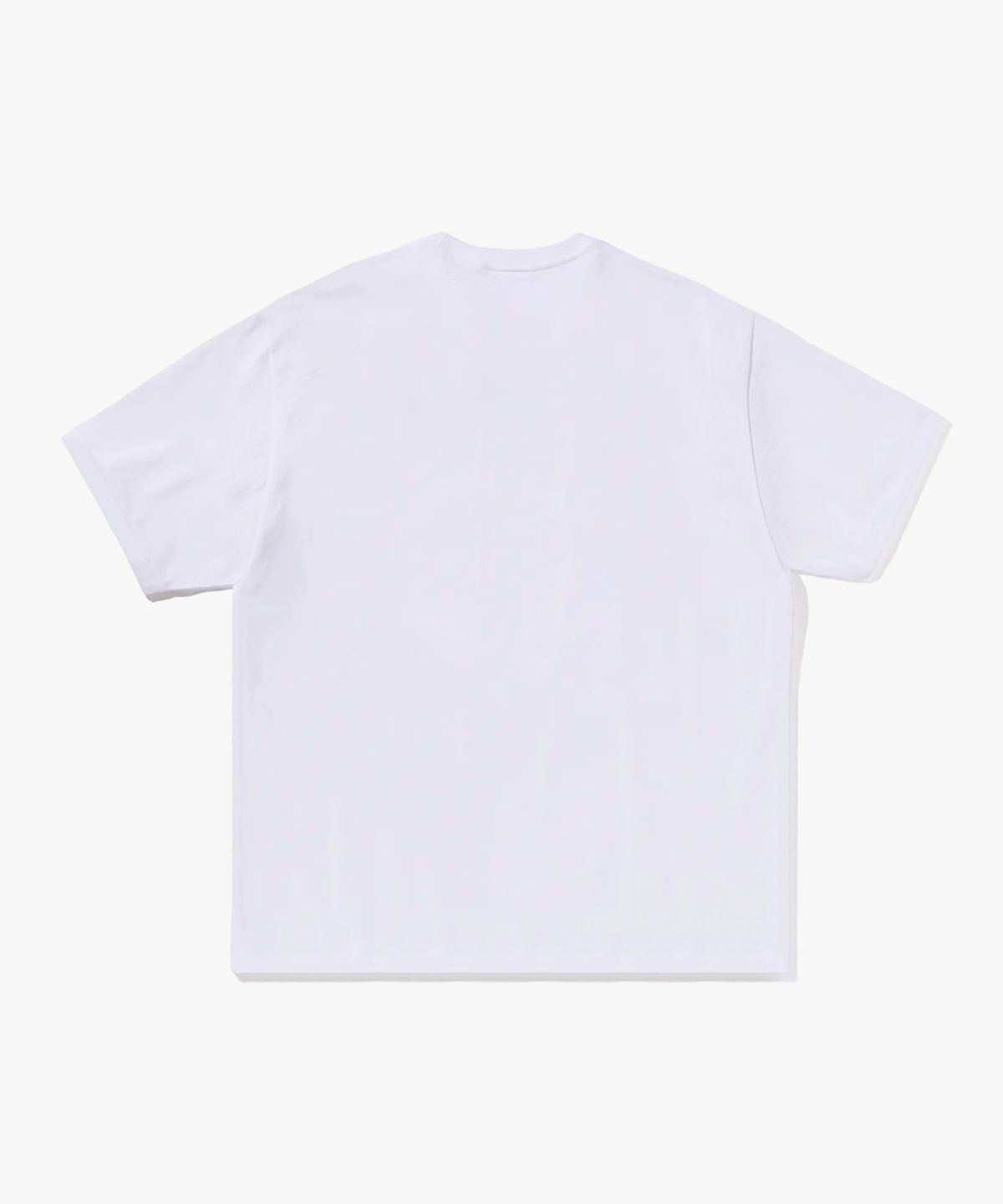 베이프(BAPE) 퍼스트 카모 샤크 세이진 콜리지 릴렉스드 핏 티셔츠(M) WHITE