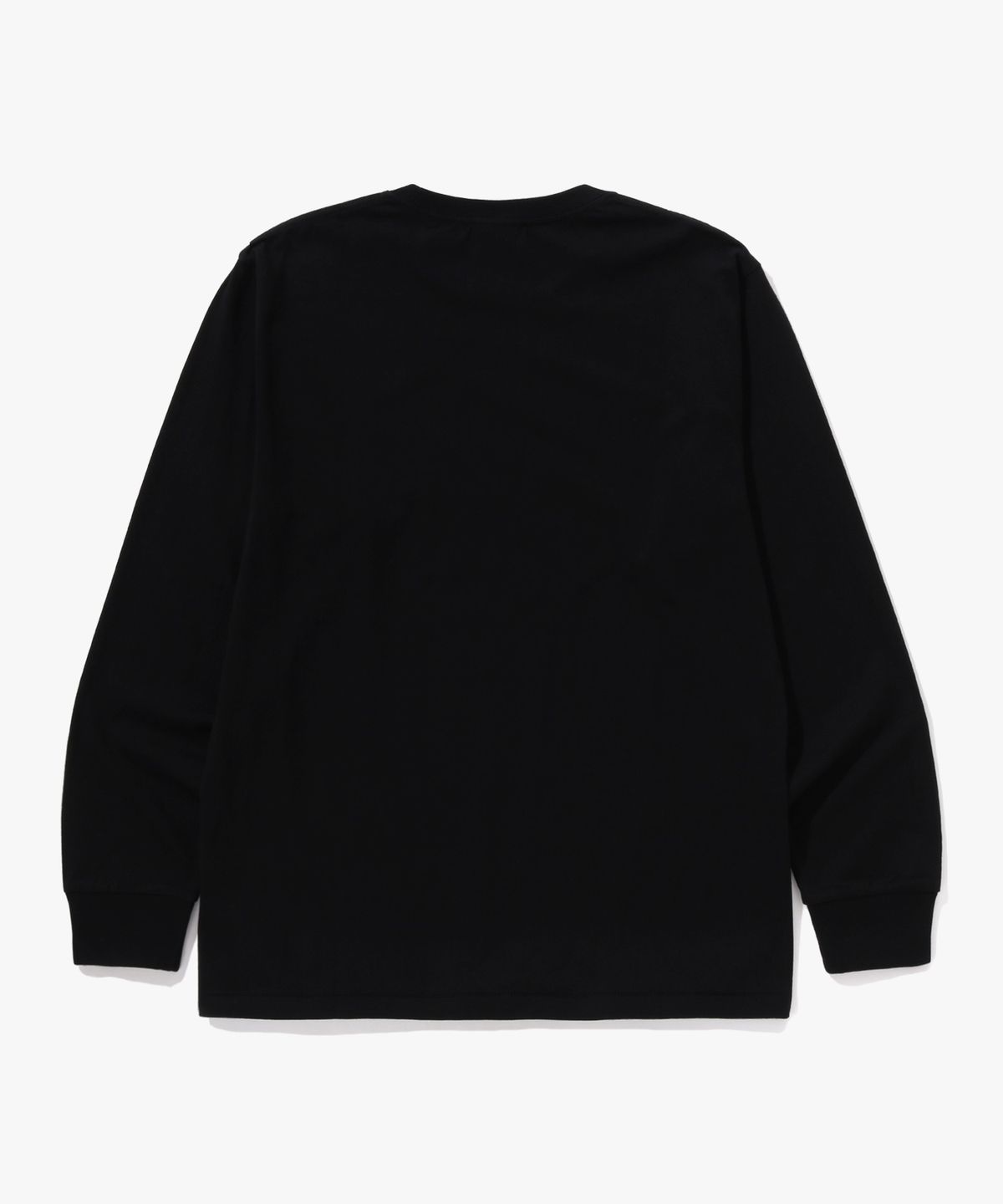 베이프(BAPE) 원 포인트 롱슬리브 티셔츠(M) BLACK