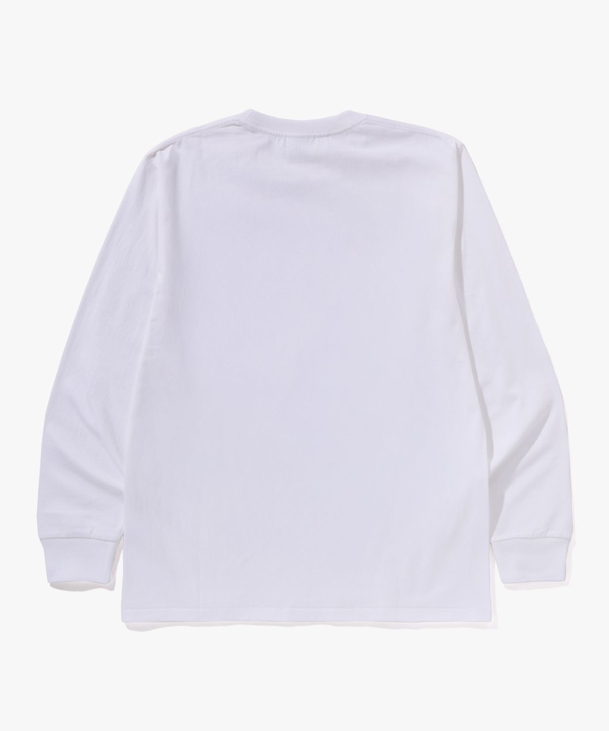 베이프(BAPE) 원 포인트 롱슬리브 티셔츠(M) WHITE