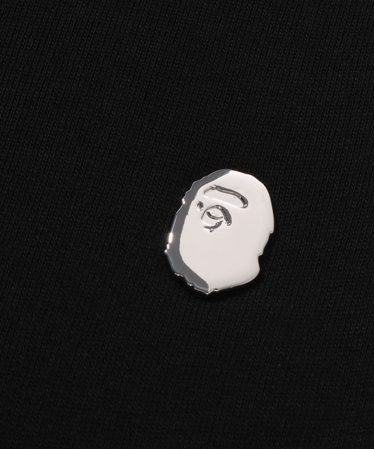 베이프(BAPE) 원 포인트 레귤러 핏 스웨트 팬츠(M) BLACK
